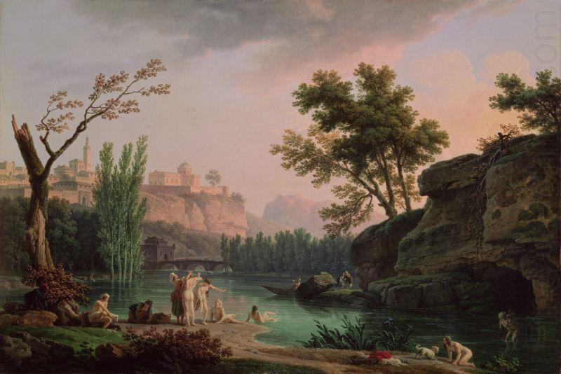 Claude Joseph Vernet Landscape in Italy china oil painting image
